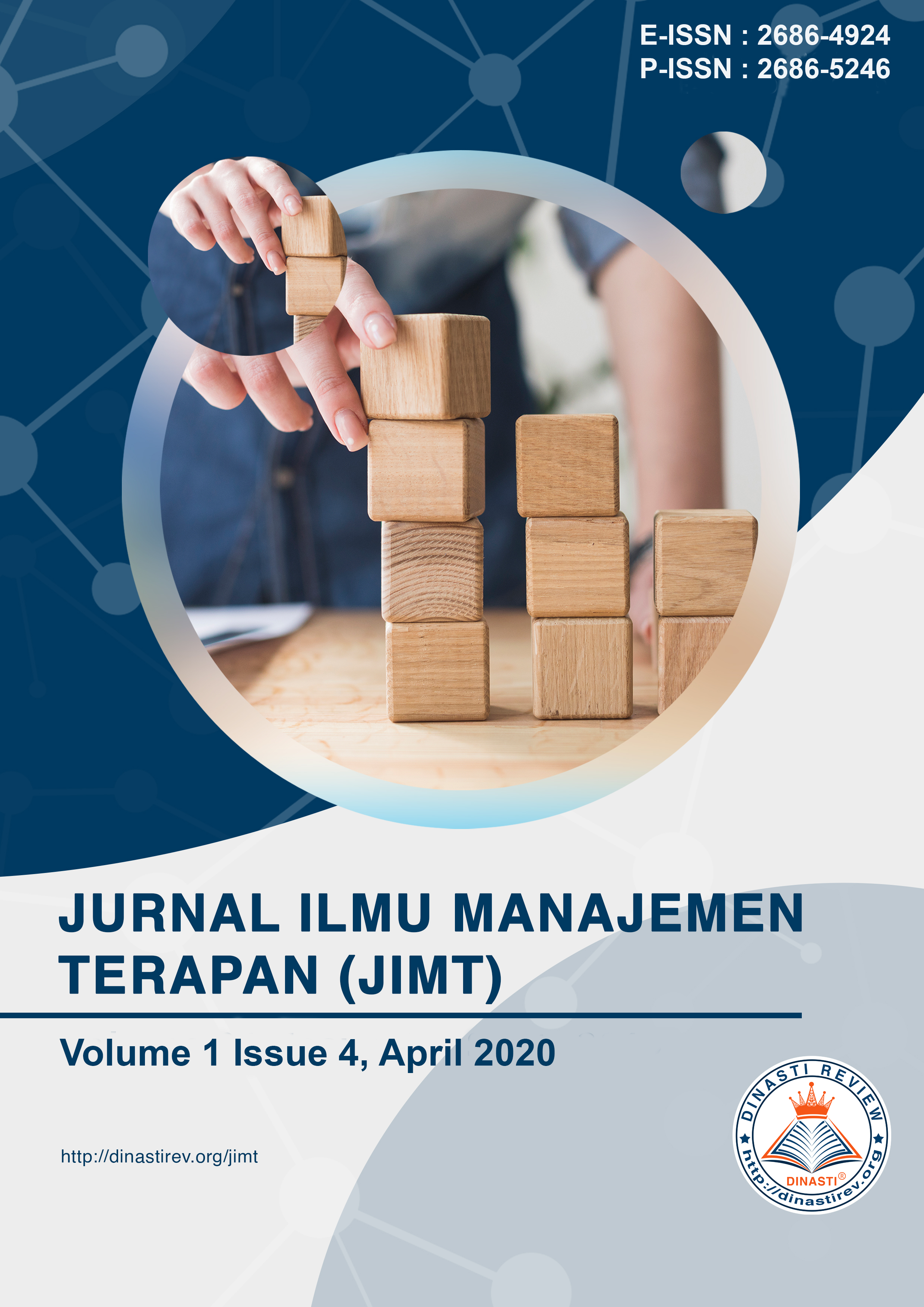 					View Vol. 1 No. 4 (2020): Jurnal Ilmu Manajemen Terapan (Maret 2020)
				